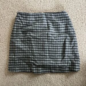 Wilfred Aritzia Wool and Cashmere Plaid Skirt